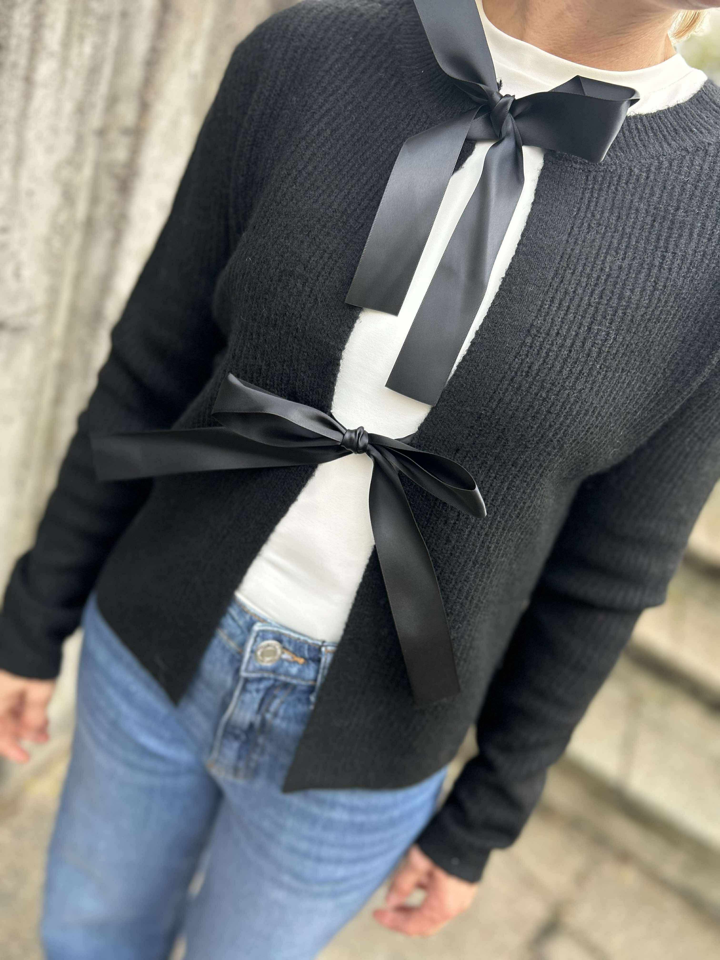 PCRILLY Knit Cardigan - Black